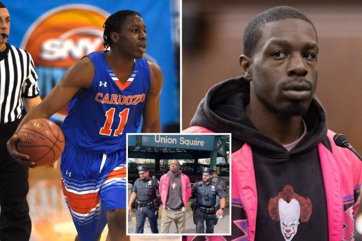 Inside NYC hoops star's fall from on-court hero to allegedly shoving NYPD cop onto subway tracks