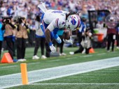 Cook rushes for career-high 216 yards as Bills rout Panthers