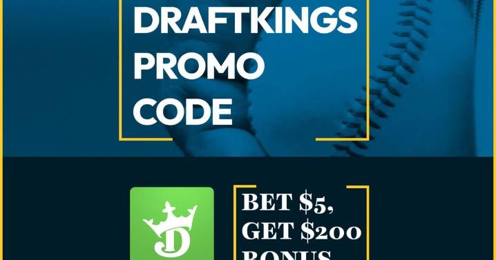 DraftKings Promo Code: Use $5 MLB Bet to Win $200 Bonus