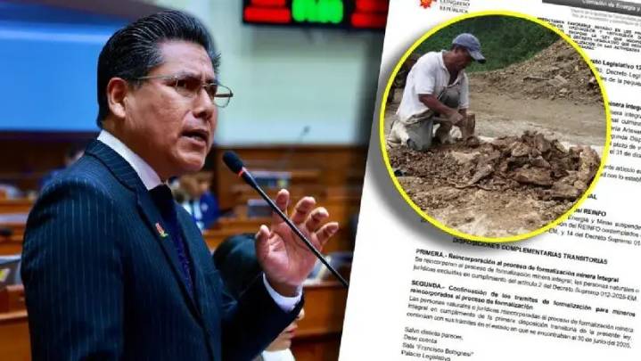 Comisión de Energía y Minas plantea extensión del Reinfo hasta diciembre de 2026 y reincorporar a excluídos del proceso