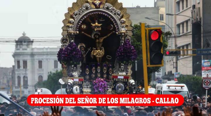 Procesión del Señor de los Milagros en el Callao EN VIVO: sigue el recorrido de HOY, domingo 26 de octubre