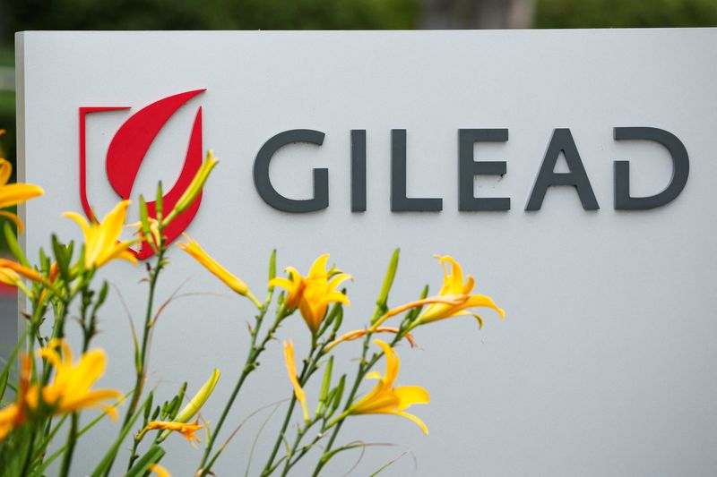 Gilead posts higher profit on demand for HIV drugs, but overall sales dip