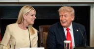 Bondi Evades Answering if FBI Has Photos of Trump 'With Half