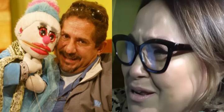 Esposa de Ángel Calvo, titiritero de ‘Nicolasa’, lo acusa de dejarla en la calle, y él responde: “Es mi casa”