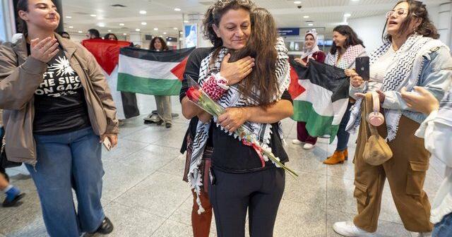 Nimâ Machouf landed in Montreal on Sunday after being detained by Israeli forces