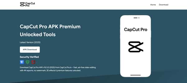 CapCut Pro APK Download: Official premium unlocked editor version from CapCut.Pro.in