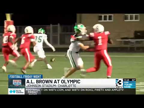 Football Friday Night: A.L. Brown High School  vs. Olympic High School
