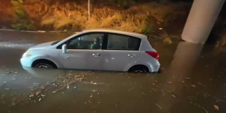 Evacuations ordered in Southern California as severe storms threaten fire
