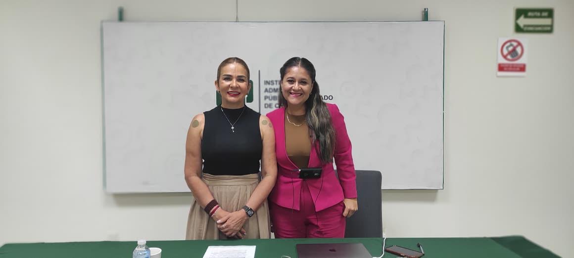 PRESIDENTA del IAP Chiapas clausura curso Desarrollo de Competencias Directivas