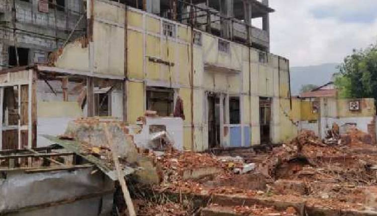Historic Redlands Building Razed In Shillong; Triggers Outrage In Manipur, Meghalaya