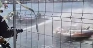 Ocho heridos tras la explosión en el interior de un barco en el puerto deportivo de Fuengirola