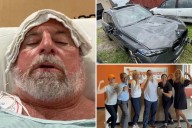 Virginia man experiencing massive heart attack while driving crashes on cardiologist's doorstep in 'miracle' stroke of luck: 'God was there'