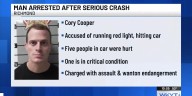Ky. man charged after crash injures several people
