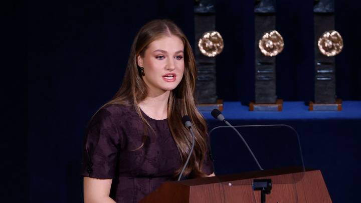 Leonor hace un llamamiento a la "convivencia" y la defensa de los valores comunes en los Princesa de Asturias