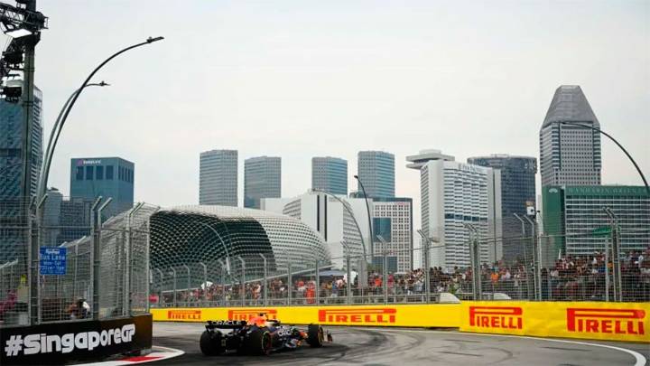 Atento, Colapinto: el clima puede complicar el GP de Singapur
