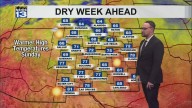 Drier conditions continue into next week