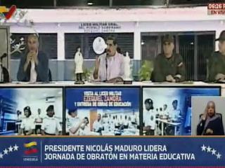 Maduro: FANB cuenta con las más altas tecnologías para garantizar paz del pueblo