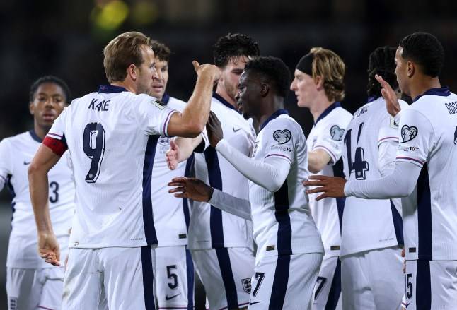 England qualify for 2026 World Cup after cruising to victory over Latvia