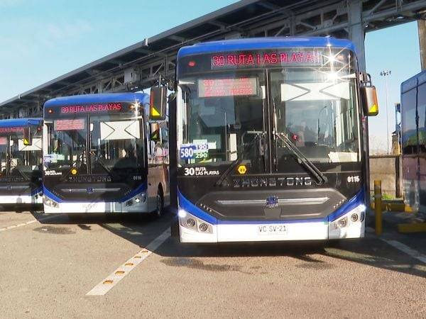 Los nuevos buses eléctricos para el Gran Concepción