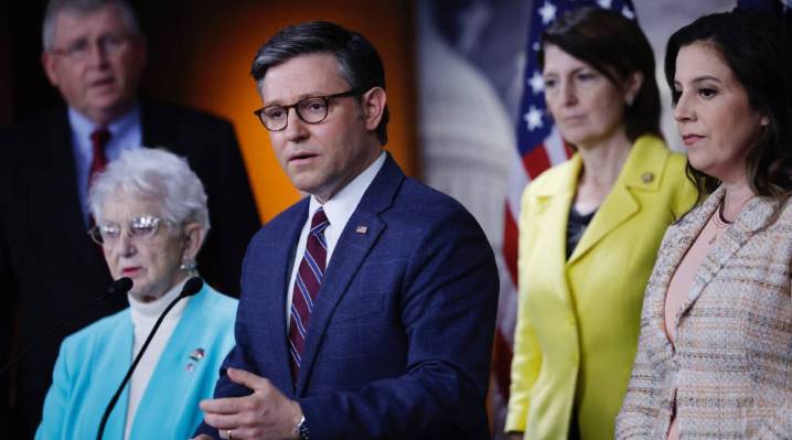 Mike Johnson Denounces Young Republicans’ Group Chat That Praised Hitler