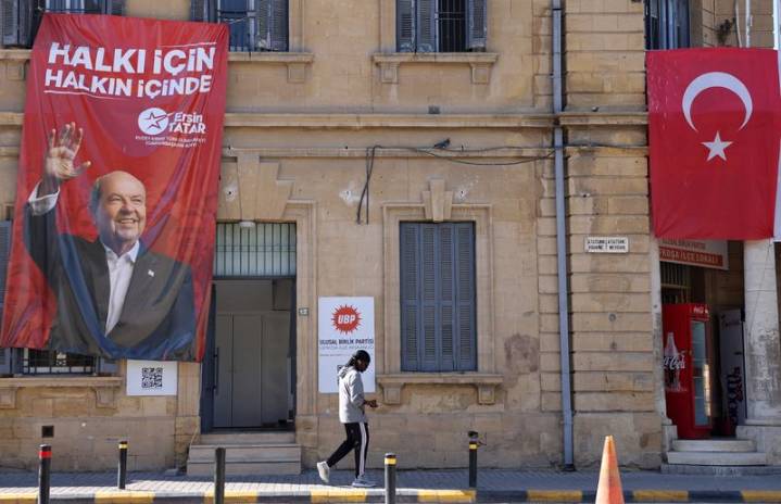 Turkish Cypriots vote for a leader as peace talks hang in balance
