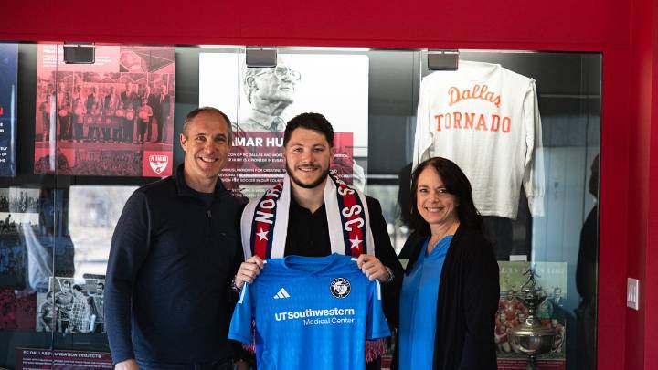 FC Dallas goalkeeper's parents preserve his career in unique way