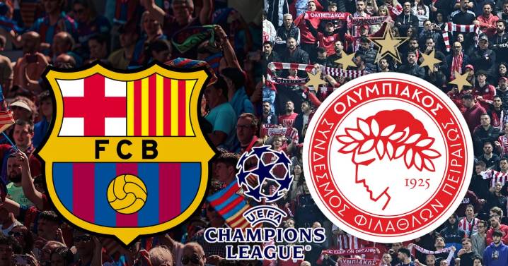 Barcelona vs Olympiacos: EN VIVO el partido de jornada 3 de Champions League 2025