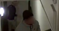 Edinburgh prowlers caught on camera 'sniffing around' West End stairwells at night