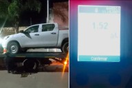Detuvieron a un hombre con 1.52 g/l de alcohol en sangre tras una pelea con su pareja