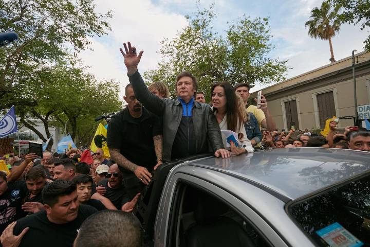 La campaña de LLA. Milei llega a Mendoza y visita San Rafael, un bastión del peronismo