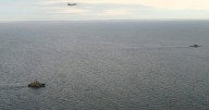 Russian submarine being followed by fighter jets and warships in Baltic Sea, Sweden says