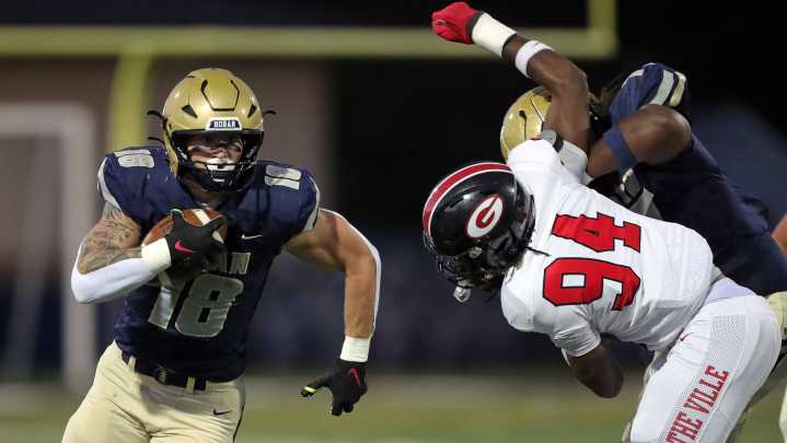 Archbishop Hoban vs. Glenville football game photos