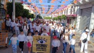 Marchan en Atocpan hartos de la inseguridad