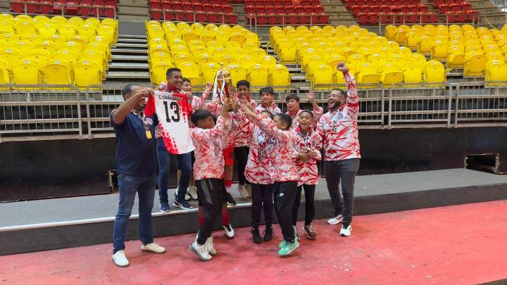 Escuela Mejía es el campeón de Venezuela en la Liga Juvenil de Fútbol Sala Sub11