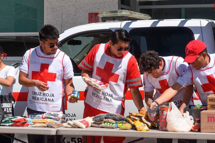 Ya operan los Centros de Acopio de Cruz Roja Mexicana en Toluca, Naucalpan y Huixquilucan