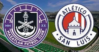 Liga MX: ¿A qué hora y dónde ver en vivo el partido de Mazatlán vs Atl. San Luis?