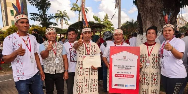 Cofopri culmina la formalización de Pukiri, el mayor asentamiento informal de la Amazonía peruana