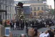 Hollywood inspiró el primer desfile del Día de Muertos