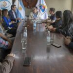 Jóvenes del equipo “La Generación”...