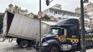 ¿Qué Pasó en Balderas Hoy? Caja de Tráiler se Partió en la Zona Centro de CDMX