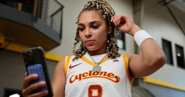 Influencer-point guard Jada Williams brings million-plus followers along with her to No. 14 Iowa St
