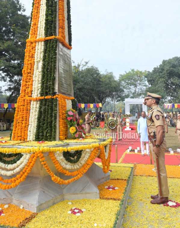 Nagpur Police observe ‘Police Commemoration Day’ in memory of 1959 Hot Springs martyrs