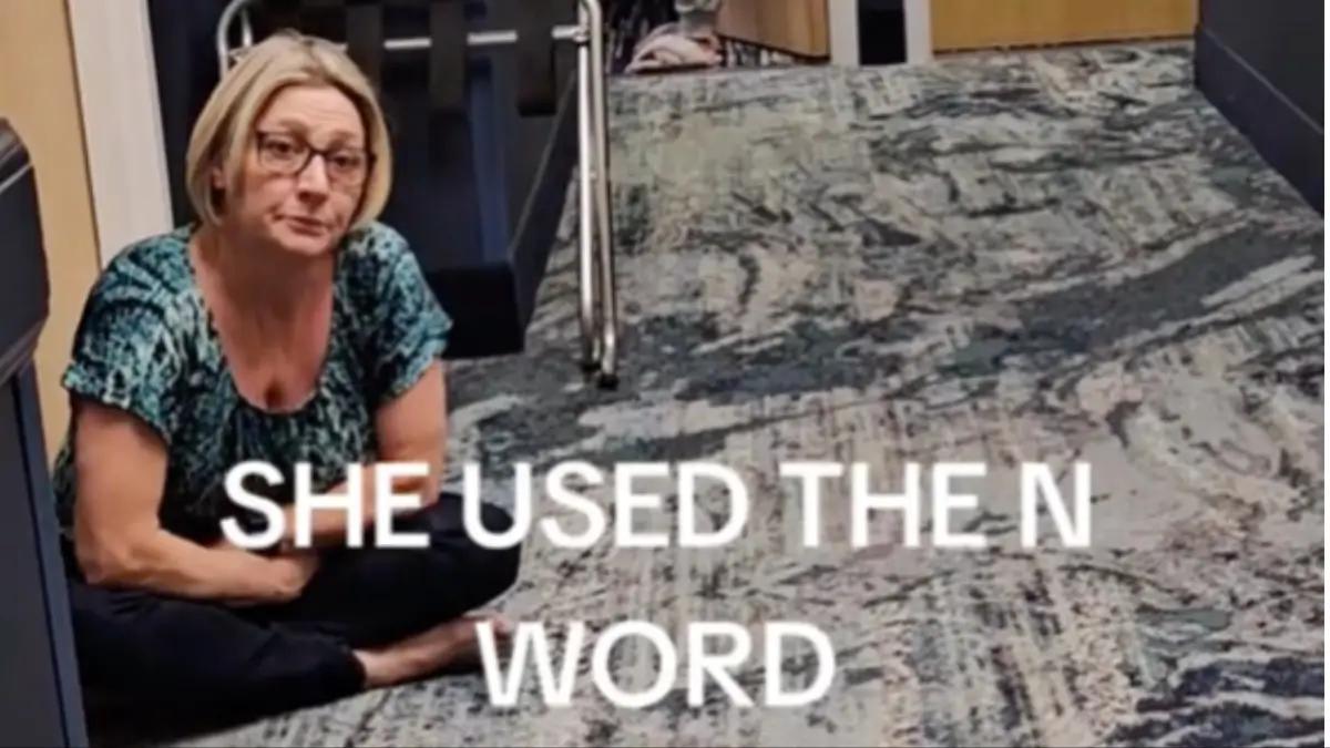 ‘Don’t Have to be Black to be a N*gger’: White Woman Goes Viral for a Tantrum In a Florida Hotel Hallway That Took an Unexpected Turn