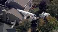 Crane from truck crashes onto roof of home in Hamilton Twp., NJ