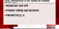 Area firefighters to gather for emergency response training in Pinckneyville, Ill.