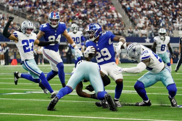 Giants' Tyrone Tracy Jr. still sidelined, leaving major opportunity for the rookie