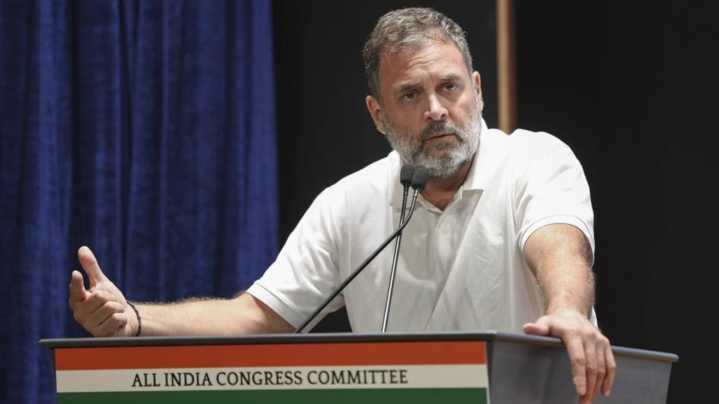 Rahul Gandhi Says PM Modi ‘Afraid of Trump’ After US President’s Claim on Russian Oil Deal