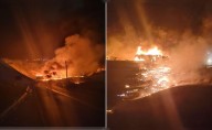 Cisterna choca con camión y explota: ambos choferes murieron en la Panamericana Sur