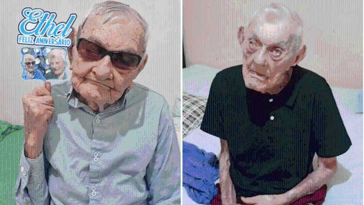 World’s oldest man João Marinho Neto celebrates 113th birthday in Brazil