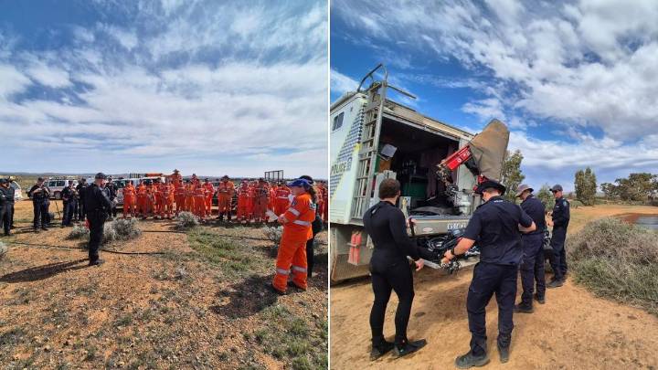 Footprint found but time running out as search for missing four-year-old boy Gus continues in South Australia